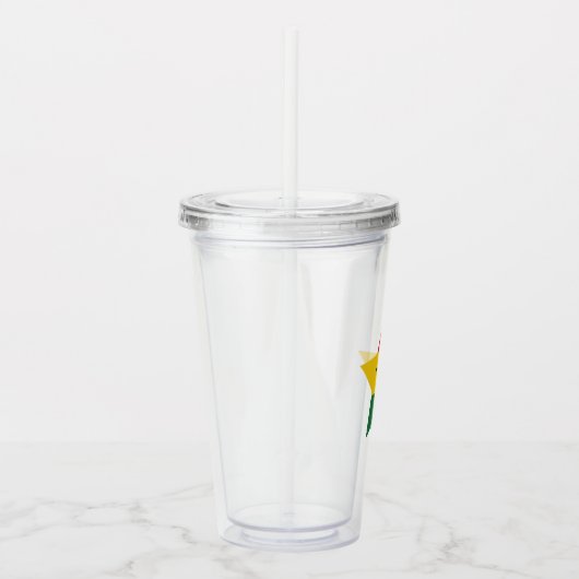 Ghana Flag Tumbler Acryltrinkbecher (Rechts)
