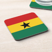 Ghana Flag Untersetzer (Linke Seite)