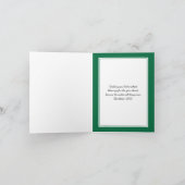 GHANA FLAG | Weihnachtspudding | festlich Feiertagskarte (Innenseite)