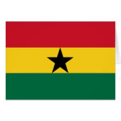 Ghana-Flagge (Vorderseite (Horizontal))