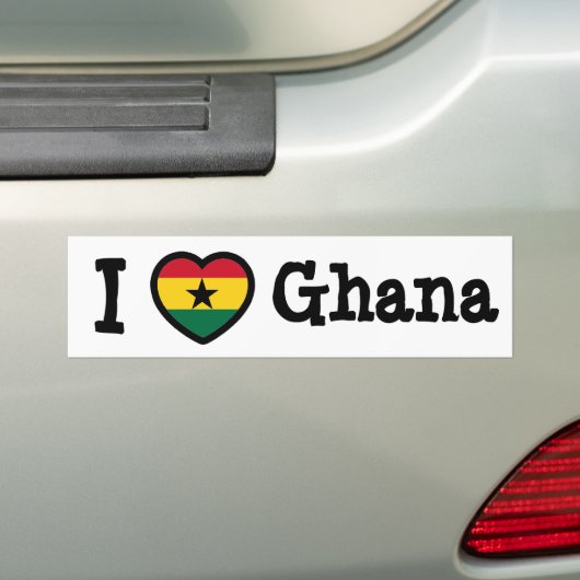 Ghana-Flagge Autoaufkleber (Auf Auto)