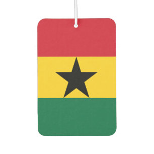 Ghana-Flagge Autolufterfrischer