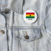 Ghana-Flagge Button (Beispiel)