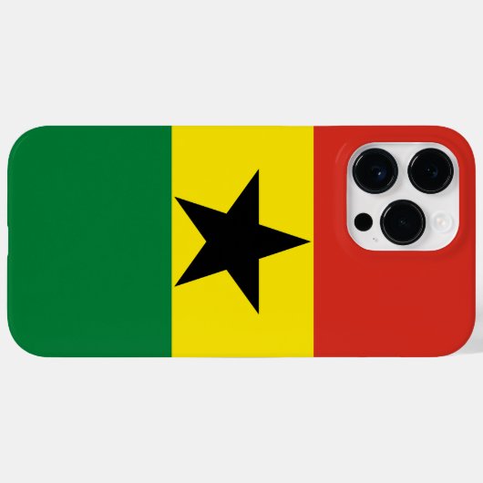Ghana-Flagge Case-Mate iPhone Hülle (Rückseite (Horizontal))