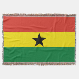 Ghana-Flagge Decke