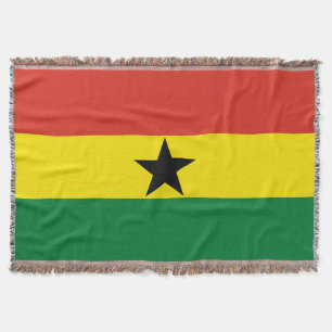 Ghana-Flagge Decke