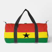 Ghana-Flagge Duffle Bag (Vorderseite)