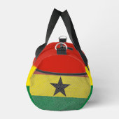 Ghana-Flagge Duffle Bag (Rechts)