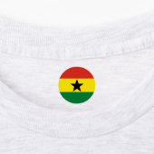 Ghana-Flagge Etiketten (Befestigt)