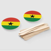Ghana-Flagge Fächer (Non-assembled)