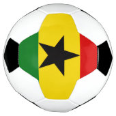 Ghana-Flagge Fußball (Gedreht)