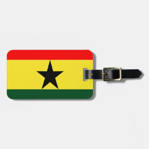 Ghana-Flagge Gepäckanhänger