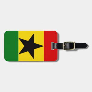 Ghana-Flagge Gepäckanhänger
