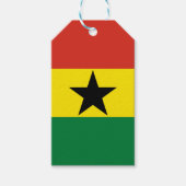 Ghana-Flagge Geschenkanhänger (Vorderseite)