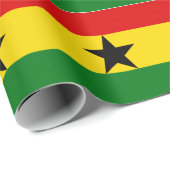 Ghana-Flagge Geschenkpapier (Rolleneckpunkt)