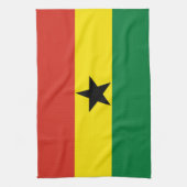 Ghana-Flagge Geschirrtuch (Vertikal)
