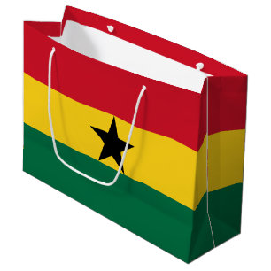 Ghana-Flagge Große Geschenktüte