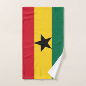 Ghana-Flagge Handtuch (Handtuch)