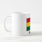 Ghana-Flagge Kaffeetasse (Links)