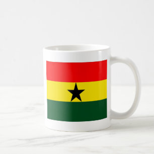 Ghana-Flagge Kaffeetasse