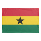 Ghana-Flagge Kissenbezug (Rückseite)