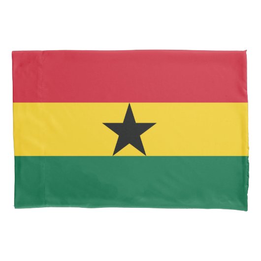 Ghana-Flagge Kissenbezug (Vorderseite)
