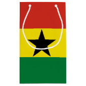 Ghana-Flagge Kleine Geschenktüte (Rückseite)