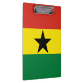 Ghana-Flagge Klemmbrett (Rechts)