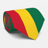 Ghana-Flagge Krawatte (Gerollt)