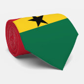 Ghana-Flagge Krawatte (Gerollt)