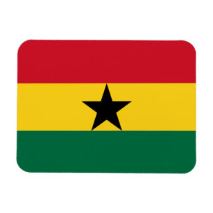 Ghana-Flagge Magnet