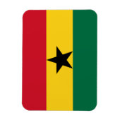Ghana-Flagge Magnet (Vertikal)