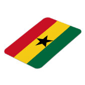 Ghana-Flagge Magnet (Linke Seite)