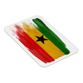 Ghana-Flagge Magnet (Rechte Seite)