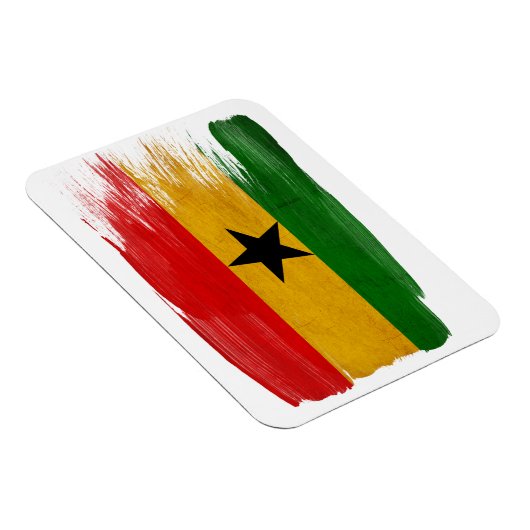 Ghana-Flagge Magnet (Rechte Seite)