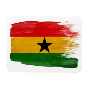 Ghana-Flagge Magnet