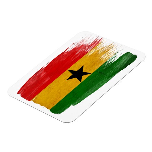 Ghana-Flagge Magnet (Linke Seite)