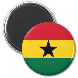 Ghana-Flagge Magnet