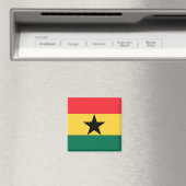 Ghana-Flagge Magnet (In Situ (Geschirrspüler))