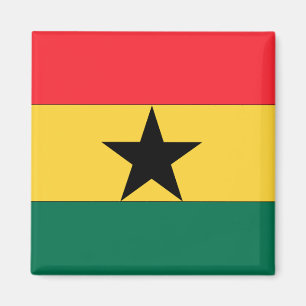Ghana-Flagge Magnet