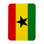 Ghana-Flagge Magnet (Vertikal)