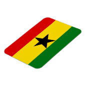 Ghana-Flagge Magnet (Linke Seite)