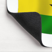 Ghana-Flagge-Mauspad Mousepad (Ecke)