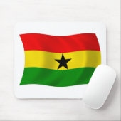 Ghana-Flagge-Mauspad Mousepad (Mit Mouse)