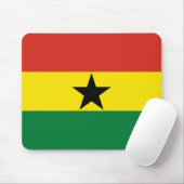 Ghana-Flagge Mousepad (Mit Mouse)