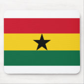 Ghana-Flagge Mousepad (Vorne)