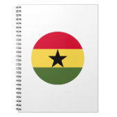 Ghana-Flagge Notizblock (Vorderseite)