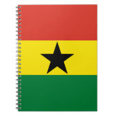 Ghana-Flagge Notizblock (Vorderseite)