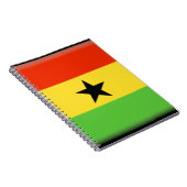 Ghana-Flagge Notizblock (Rechte Seite)