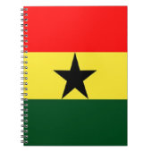 Ghana-Flagge Notizblock (Vorderseite)